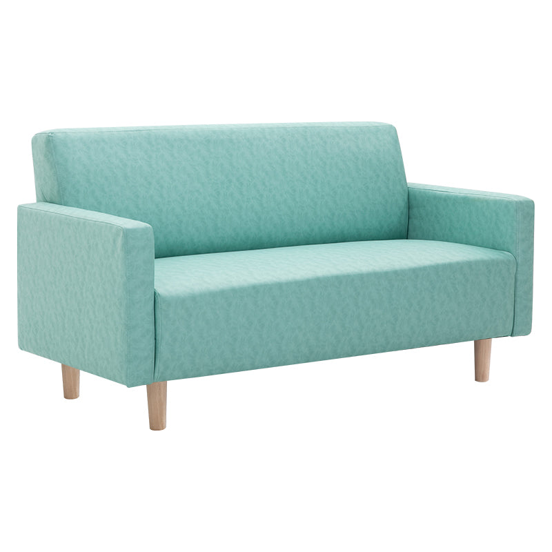 Modernistische Standardsofa -Kissen Quadratarm 2 Sitzer Wohnzimmer Sofa