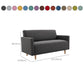 Modernistische Standardsofa -Kissen Quadratarm 2 Sitzer Wohnzimmer Sofa