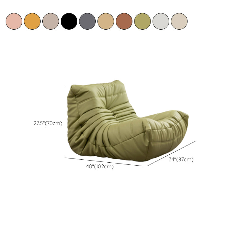 Modernistic Tufted Cushions Armless Living Room Standard Seating Clearhalo 'furn' 'furn_sofas' 'Furniture' 'Living Room Furniture' 'Sofa' 'sofas' 7172988