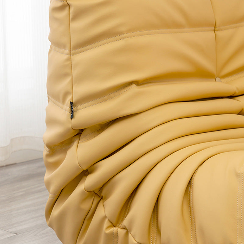 Ultra-Modern Tufted Cushions Armless Living Room Standard Seating