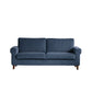 Modernistic Fabric Loveseat with Pillows and Cushion Modern Sofa for Room Blue Flannel Clearhalo 'furn' 'furn_sofas' 'Furniture' 'Living Room Furniture' 'Sofa' 'sofas' 7173113