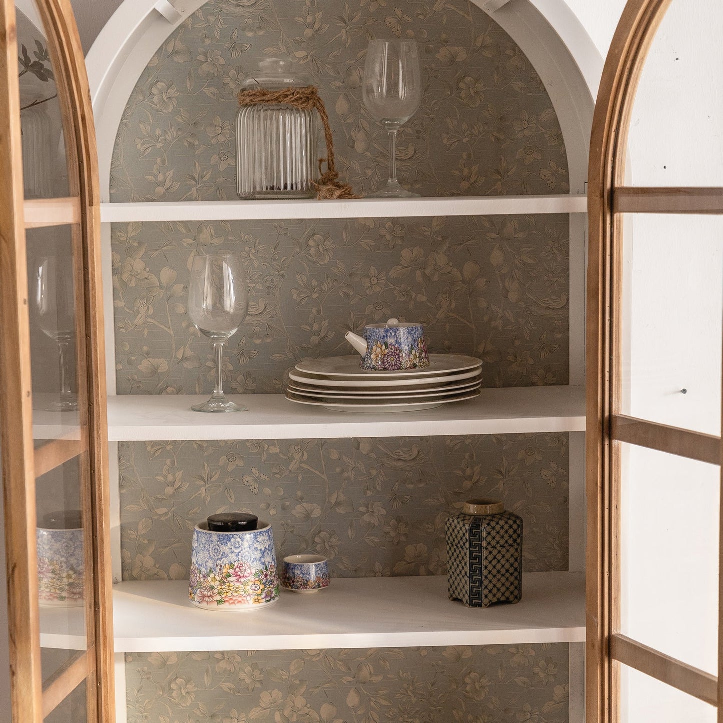 Solid Wood Cabinet Industrial Stain Resistant Accent Cabinet Clearhalo 'Cabinets & Chests' 'cabinets_chests' 'furn' 'furn_cabinets_chests' 'Furniture' 'Living Room Furniture' 7173256