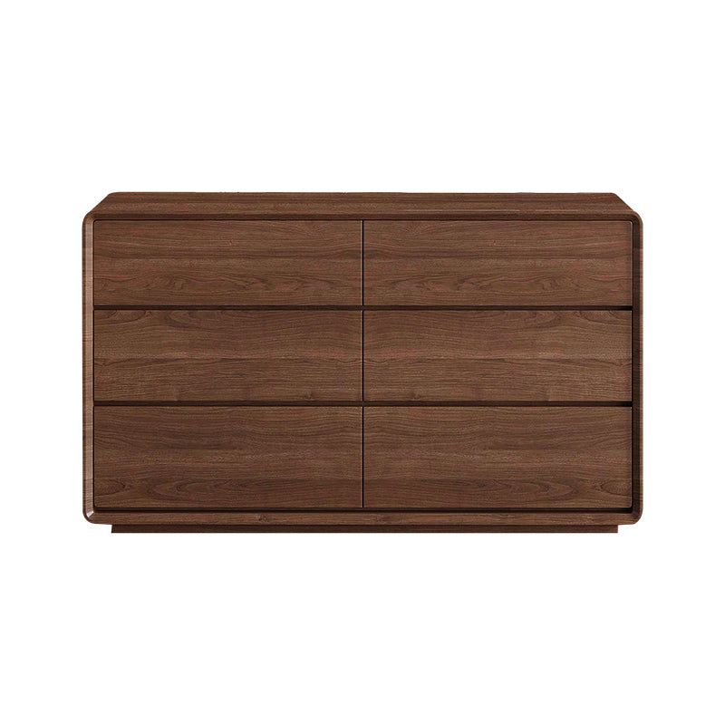 Wooden Chest in Brown Rectangle Accent Chest with 6 and 8 Drawers Clearhalo 'Cabinets & Chests' 'cabinets_chests' 'furn' 'furn_cabinets_chests' 'Furniture' 'Living Room Furniture' 7173671