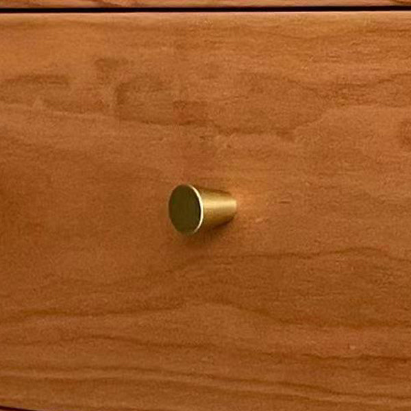 Mid-century Modern 5- Drawer Chest Rectangle Wooden Accent Chest Clearhalo 'Cabinets & Chests' 'cabinets_chests' 'furn' 'furn_cabinets_chests' 'Furniture' 'Living Room Furniture' 7173689