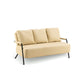 Stationary Loveseat Cushions Back Standard Sofa with Pillows