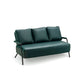 Stationary Loveseat Cushions Back Standard Sofa with Pillows
