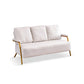 Stationary Loveseat Cushions Back Standard Sofa with Pillows