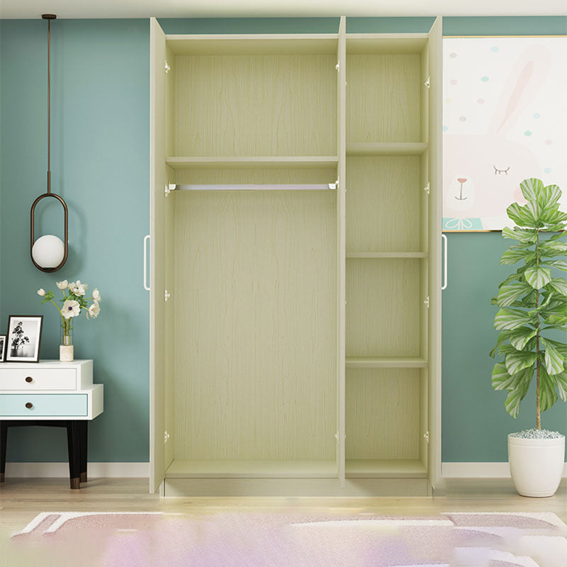 Armate di armadio in stile contemporaneo Combinazione in legno per la camera da letto