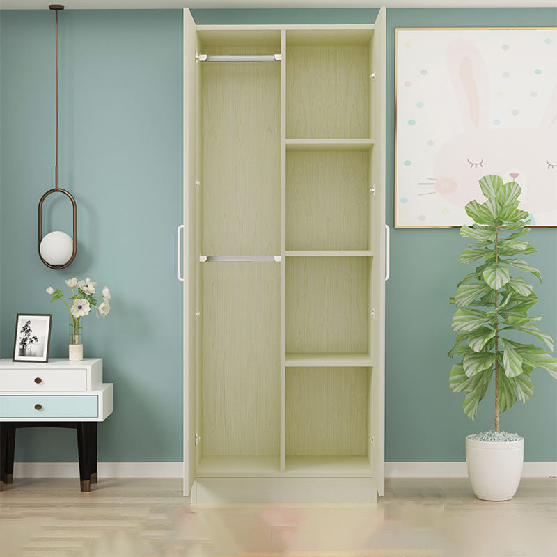 Armate di armadio in stile contemporaneo Combinazione in legno per la camera da letto