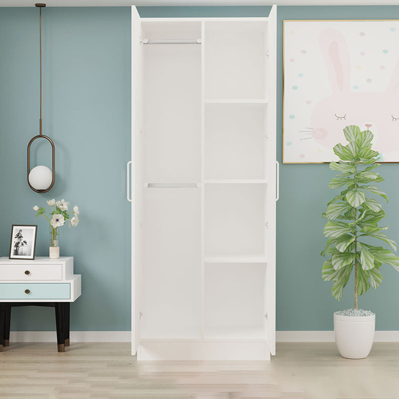 Armate di armadio in stile contemporaneo Combinazione in legno per la camera da letto