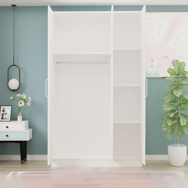 Armate di armadio in stile contemporaneo Combinazione in legno per la camera da letto