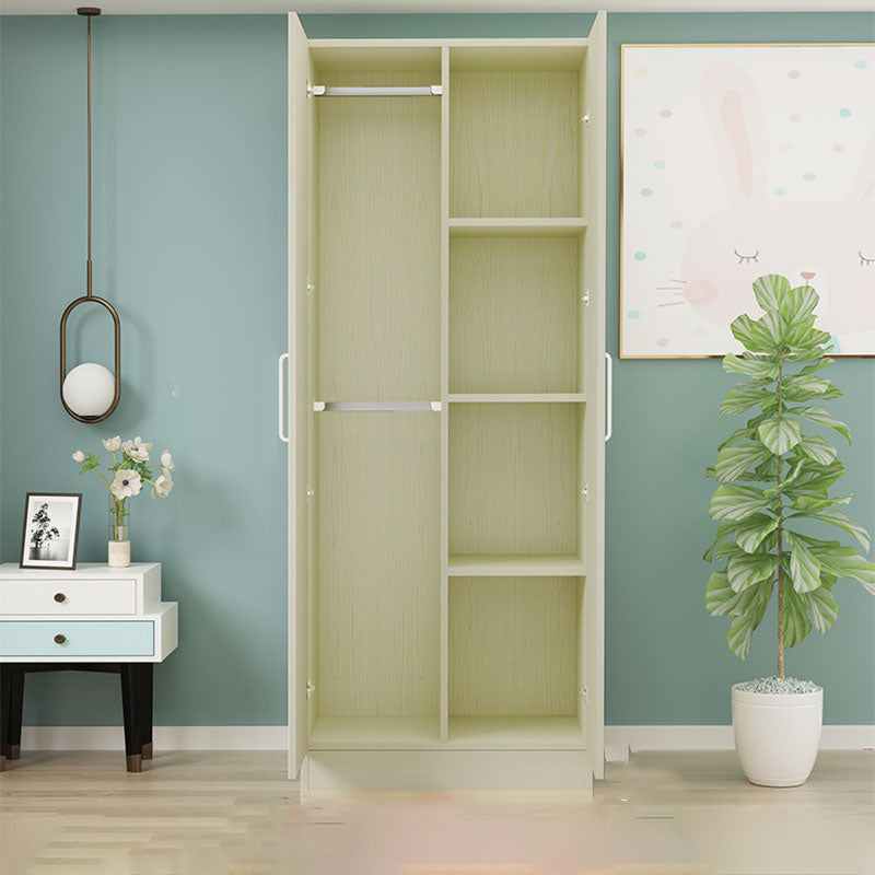 Armate di armadio in stile contemporaneo Combinazione in legno per la camera da letto