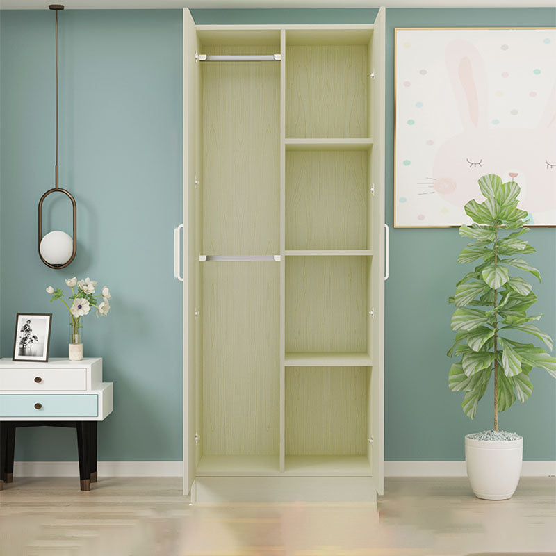 Armate di armadio in stile contemporaneo Combinazione in legno per la camera da letto