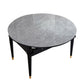 Sintered Stone Dining Table Round Drop-Leaf Dinner Table for Dining Room Clearhalo 'Dining Tables & Seating' 'Dining Tables' 'dining_table' 'furn' 'furn_dining_table' 'Furniture' 'Kitchen & Dining Furniture' 7177943