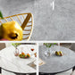 Sintered Stone Dining Table Round Drop-Leaf Dinner Table for Dining Room Clearhalo 'Dining Tables & Seating' 'Dining Tables' 'dining_table' 'furn' 'furn_dining_table' 'Furniture' 'Kitchen & Dining Furniture' 7177947