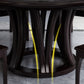 Rubberwood Frame Dinette Table Traditional Round Indoor Dining Table Clearhalo 'Dining Tables & Seating' 'Dining Tables' 'dining_table' 'furn' 'furn_dining_table' 'Furniture' 'Kitchen & Dining Furniture' 7177959