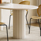 White Modern Dining Table Sintered Stone Dinner Table for Dining Room
