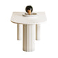 White Modern Dining Table Sintered Stone Dinner Table for Dining Room