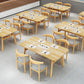 Modern Dining Table Rectangle Wooden Dinner Table for Dining Room Clearhalo 'Dining Tables & Seating' 'Dining Tables' 'dining_table' 'furn' 'furn_dining_table' 'Furniture' 'Kitchen & Dining Furniture' 7178047
