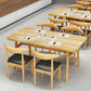 Modern Dining Table Rectangle Wooden Dinner Table for Dining Room Clearhalo 'Dining Tables & Seating' 'Dining Tables' 'dining_table' 'furn' 'furn_dining_table' 'Furniture' 'Kitchen & Dining Furniture' 7178048