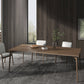 Matte Finish Rectangle Dining Table Modern Wooden Dinette Table Clearhalo 'Dining Tables & Seating' 'Dining Tables' 'dining_table' 'furn' 'furn_dining_table' 'Furniture' 'Kitchen & Dining Furniture' 7178089