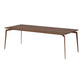 Matte Finish Rectangle Dining Table Modern Wooden Dinette Table Brown Without Chairs Clearhalo 'Dining Tables & Seating' 'Dining Tables' 'dining_table' 'furn' 'furn_dining_table' 'Furniture' 'Kitchen & Dining Furniture' 7178090