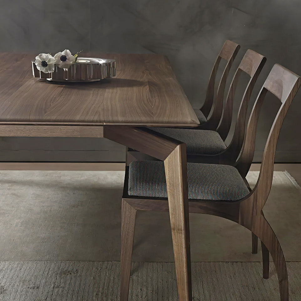 Matte Finish Rectangle Dining Table Modern Wooden Dinette Table Clearhalo 'Dining Tables & Seating' 'Dining Tables' 'dining_table' 'furn' 'furn_dining_table' 'Furniture' 'Kitchen & Dining Furniture' 7178094