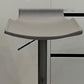 Contemporary Metal Bar Stool Footrest Counter Stool for Living Room