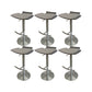 Contemporary Metal Bar Stool Footrest Counter Stool for Living Room