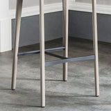 Tabouret de comptoir de randonnée de barre de métal de style moderne pour restaurant