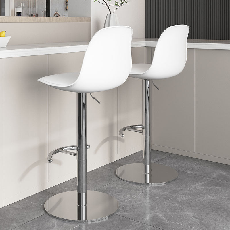Contemporary Style Metal Bar Stool Footrest Counter Stool for Bristol