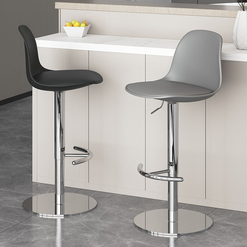 Contemporary Style Metal Bar Stool Footrest Counter Stool for Bristol