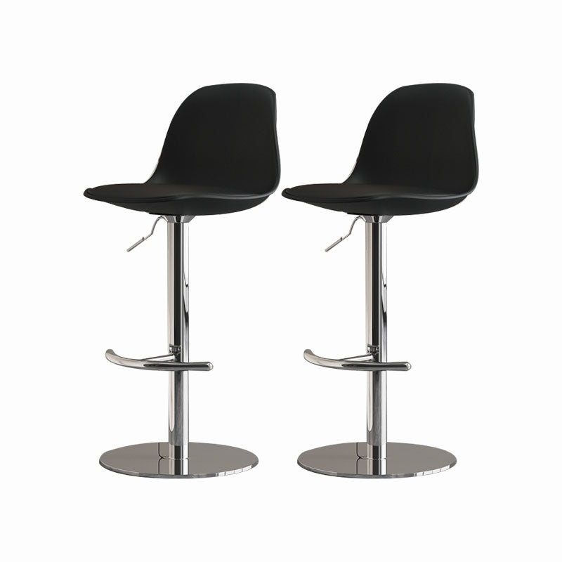 Contemporary Style Metal Bar Stool Footrest Counter Stool for Bristol