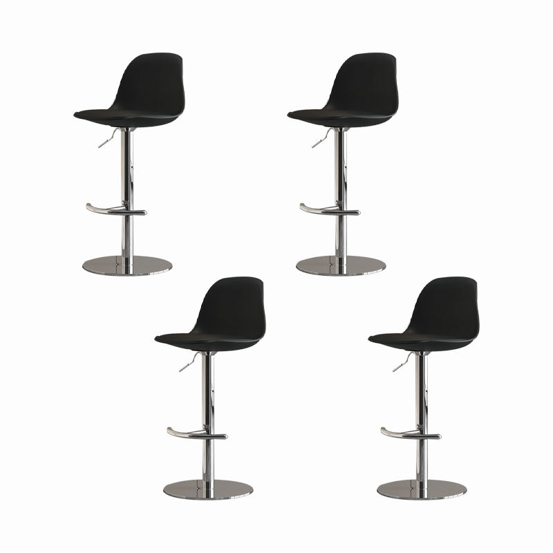 Contemporary Style Metal Bar Stool Footrest Counter Stool for Bristol