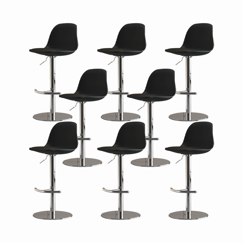 Contemporary Style Metal Bar Stool Footrest Counter Stool for Bristol