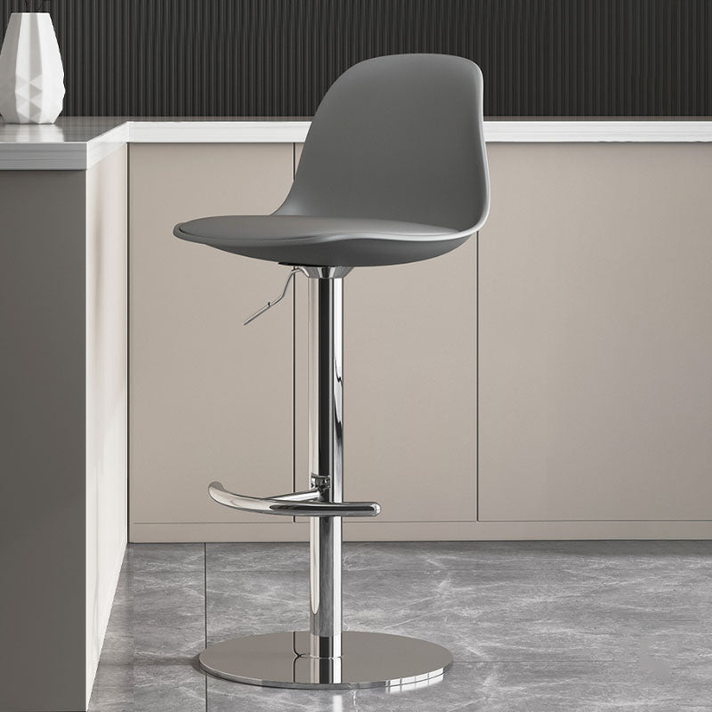 Contemporary Style Metal Bar Stool Footrest Counter Stool for Bristol