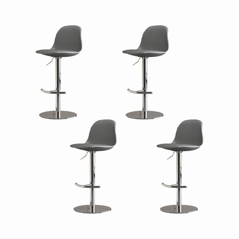 Contemporary Style Metal Bar Stool Footrest Counter Stool for Bristol