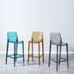 Contemporary Style Plastic Bar Stool Footrest Counter Stool for Bristol