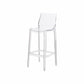 Contemporary Style Plastic Bar Stool Footrest Counter Stool for Bristol