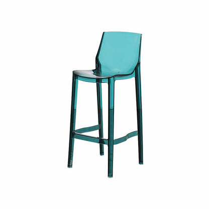 Contemporary Style Plastic Bar Stool Footrest Counter Stool for Bristol