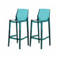 Contemporary Style Plastic Bar Stool Footrest Counter Stool for Bristol