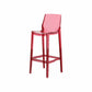 Contemporary Style Plastic Bar Stool Footrest Counter Stool for Bristol
