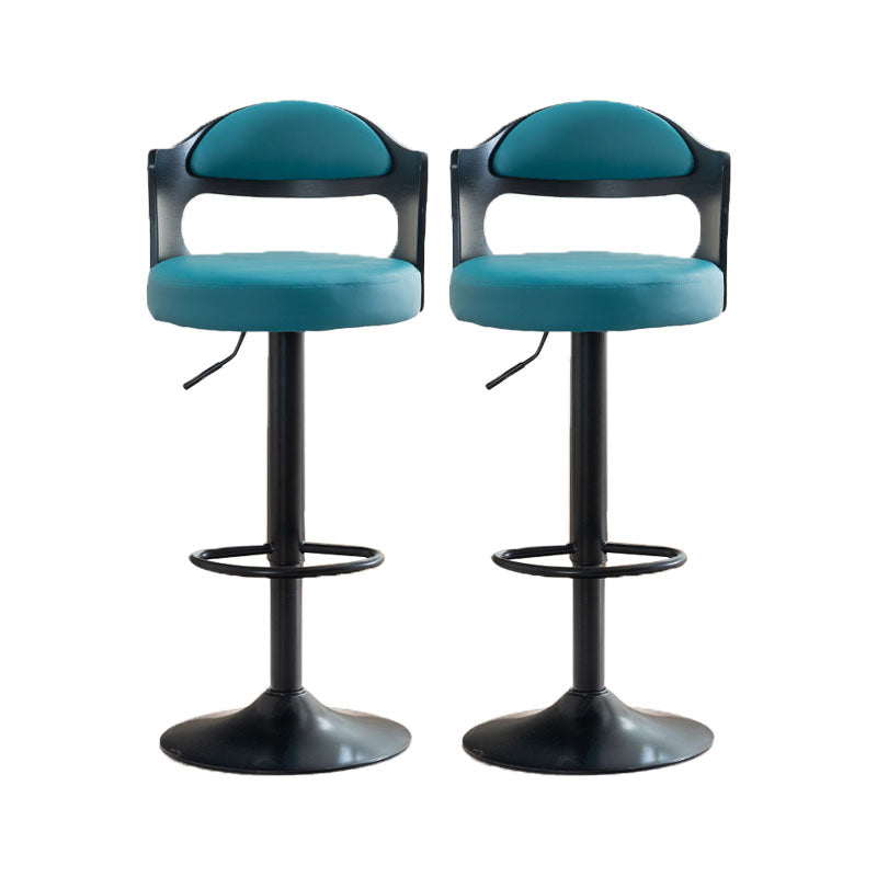 Sgabello da barra da bar in metallo in stile contemporaneo per soggiorno per soggiorno