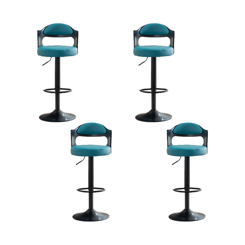 Sgabello da barra da bar in metallo in stile contemporaneo per soggiorno per soggiorno