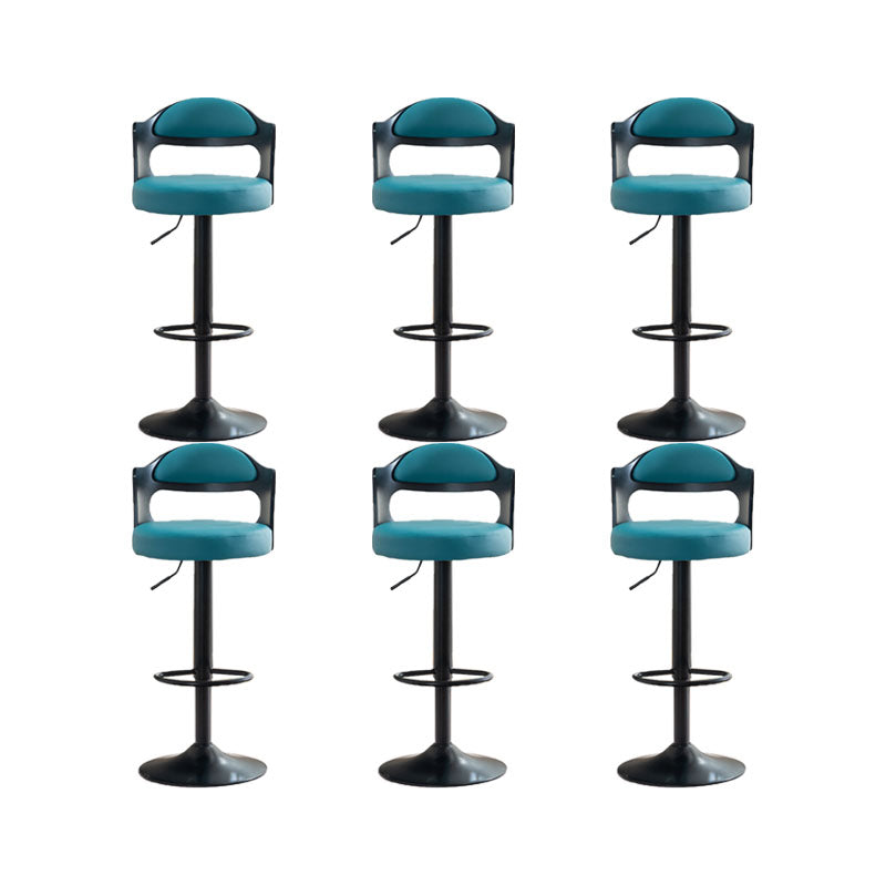 Sgabello da barra da bar in metallo in stile contemporaneo per soggiorno per soggiorno