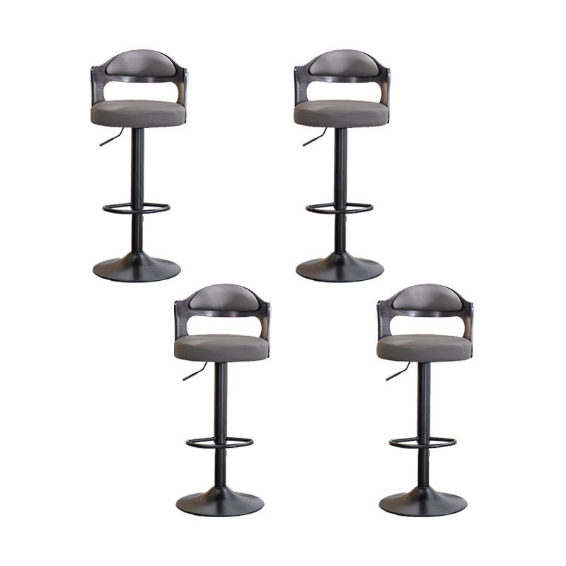 Sgabello da barra da bar in metallo in stile contemporaneo per soggiorno per soggiorno