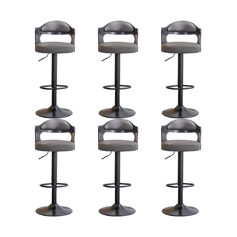 Sgabello da barra da bar in metallo in stile contemporaneo per soggiorno per soggiorno