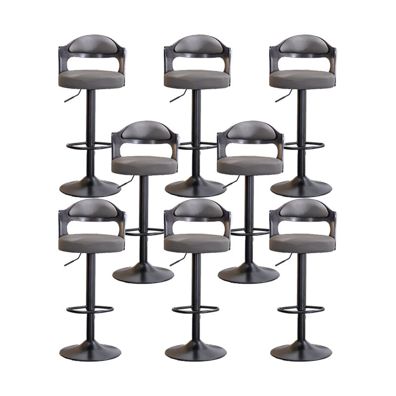 Sgabello da barra da bar in metallo in stile contemporaneo per soggiorno per soggiorno