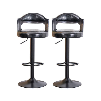 Sgabello da barra da bar in metallo in stile contemporaneo per soggiorno per soggiorno