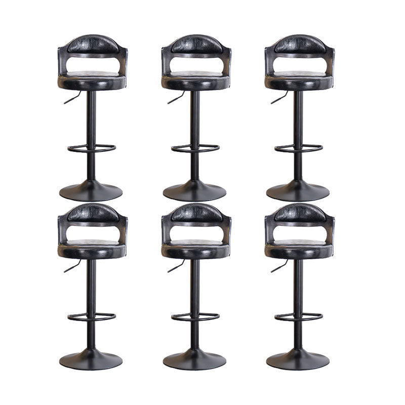 Sgabello da barra da bar in metallo in stile contemporaneo per soggiorno per soggiorno